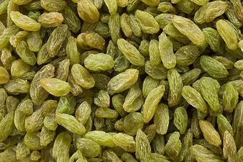 کشمش سبز قلمی ممتاز با شرایط ویژه